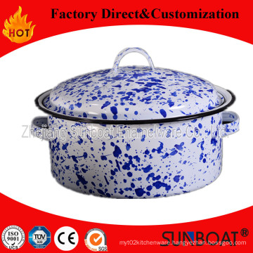 Sunboat 3qt Enamel Pot /Saucepan /Hot Pot Mini Pot